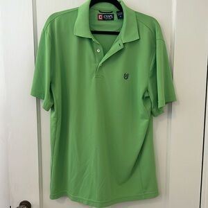 💕 SALE! NWOT Medium Chaps Golf Shirt Green Polo
